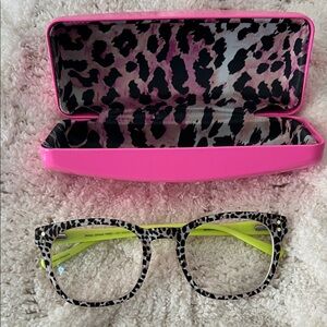 Betsey Johnson Glasses Frames With Case